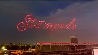 Calgary Stampede 2024 Drone Show and Tammy Firefly. #calgary #stampede #drone #tammy #无人机