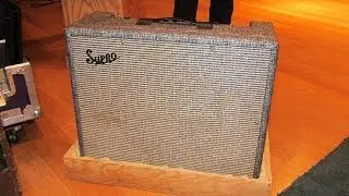 Recording Electric Guitar Session 5 - Supro with 15-inch speaker. Ross Hogarth & Tim Pierce