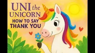 Uni the Unicorn: How to Say Thank You | Read-Aloud Bedtime Story | Storytime with@playwithmome
