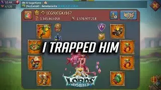 1.3 Billion Might VS My Solo Trap - Lords Mobile🔥🔥🔥