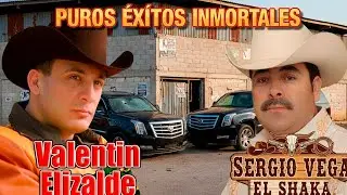 🔥 Valentín Elizalde & Sergio El Shaka: ¡Los Corridos Más Bravos de la Vieja Escuela!