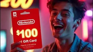 Free Nintendo Gift Card 100$  eShop Code Working Method 2025  🎁