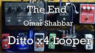 Ditto x 4 Looper Demo: 'The End' by Omar Shabbar