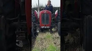 Massey Ferguson 35 TVO Tractor at Weobley  Ploughing Match - Friday 22nd September 2023