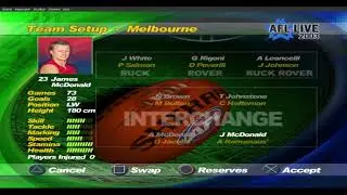statistiche dei giocatori del melbourne su afl live 2003