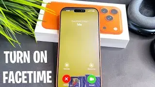 Как настроить FaceTime на iPhone 17 Pro / Pro Max