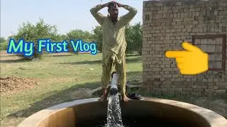 Swimming Vlog Pakistan|Tube well swimming 😁
