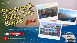 Bhaderwah Trip Begins.. #travel #india #v60 #jammukashmir #viral #vlog #explorewithasheem #video