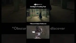 Next Level Intelligent Tracking Test with DJI RS 4 Mini🤩🎯🎬 Kaike