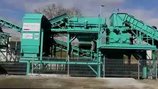 PRECIMECA SCRAP TIRE SHREDDING INSTALLATION IN FRANCE