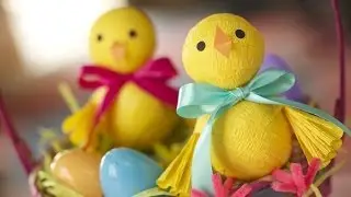 Robert's DIY Easter Chicks (Easter DIY'S Collaboration)