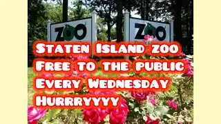 #best Summer Activities #zoo #statenisland Zoo #free admission