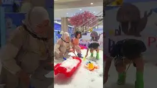 Turun salju di Mall #pakuwonmall #playground