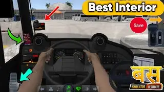 Bus Simulator Ultimate Interior Cabin Kaise Change Kare 🥰 | Best Accessories Bus Simulator Ultimate