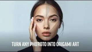 Origami Photo WOW - Turn Any Picture Into Folded Art | How to Use Dream Face AI