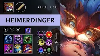 Heimerdinger Mid vs Twisted Fate - VN Master Patch 26.02