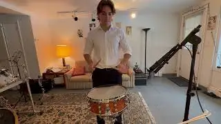 Jacques Del&eacute;cluse: Douze &Eacute;tudes &ndash; &Eacute;tude No. 6 (Snare Drum)