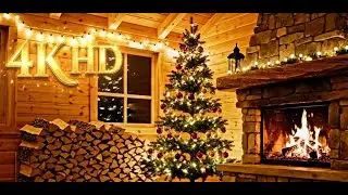 🔥Cozy Fireplace Crackling 24/7 4K ŞÖMİNE VİDEOSU ULTRA HD RAHATLATICI ŞÖMİNE VİDEOSU