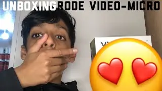 Unboxing Rode Video-Micro,Setup and Test #unboxing #microphone #iphone