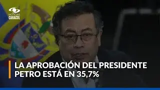 As&iacute; est&aacute; la aprobaci&oacute;n del presidente Gustavo Petro, seg&uacute;n la encuesta Invamer Colombia Opina