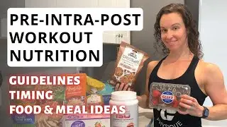 Pre-Intra-Post Workout Nutrition | Guidelines + Food Ideas