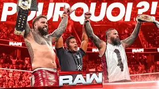 QUE FAIT LA WWE AVEC LES USOS ?! | R&eacute;sultats WWE RAW 29/12/2025