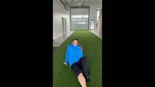 foot, ankle calf recovery: lax ball
