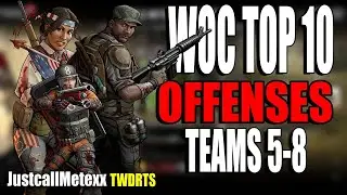 TWD RTS: WOC Top 10 Offensive Teams | Teams 8-5 | Countdown to No.1 Team