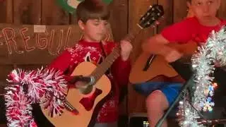 Patrick Horan after 2 years of guitar lessons!