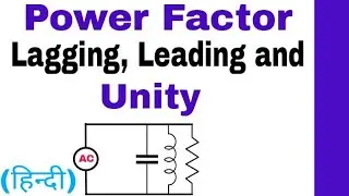 What is Power Factor in Hindi. Lagging, Leading and Unity Power Factor