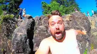 I Can't Believe He Jumped!