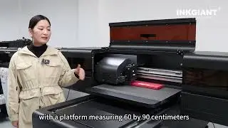 INKGIANT 6090 UV Flatbed Printer &mdash; One Machine, Multiple Applications