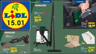 🌿 Lidl Arrivage de la Semaine 15.01.2026 Bricolage Outillage #Parkside #lidl 🌿