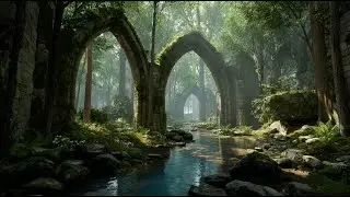Streams Beneath the Arches | Medieval Fantasy Music & Animated Ambience