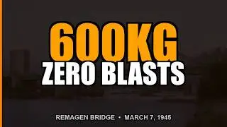 The Physics of Failure: Why the Remagen Bridge Refused to Explode