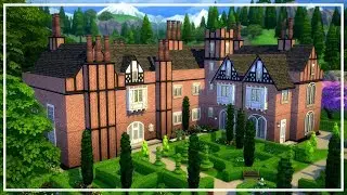 Tudor Manor | The Sims 4 Collab with Krystal Gamer | SimmerNick