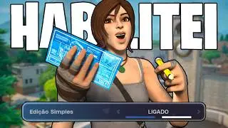 USEI A EDI&Ccedil;&Atilde;O SIMPLES POR 1 DIA (vale a pena?) FORTNITE