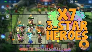 MAGIC CHESS | META BUILD USING 7 3-STAR HEROES!! | Billy Dough Gaming