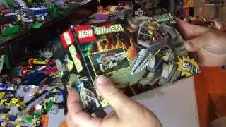 Vintage Lego review set 4940 Rock Raiders, The Granite Grinder.