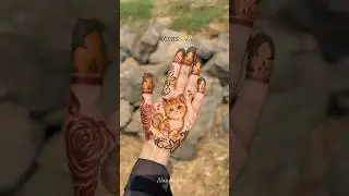 Trending cat henna tutorial ❤️✨henna class #mehandi #portraithennaclass #hennatattoodesign #mehndi