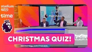 Lee Sharpe, Carlton Palmer & Gary Stevens take on the 2024 Football Christmas Quiz! | #TimeWifi7