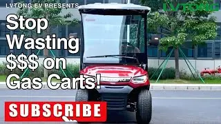 Electric Golf Cart Review: The Luxury EV Changing the Game (Lvtong LT-A827.4+2)