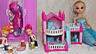 15 Minutes Satisfying with Unboxing House princess Play Set Review Toys | ASMR