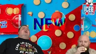 ICEE | Cr&egrave;me Filled Cookies in Cherry and Blue Raspberry Flavors