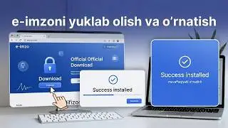 e-imzoni yuklab olish va o'rnatish