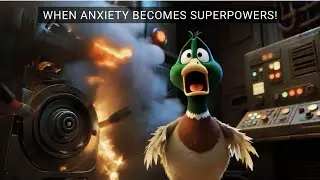 THE ANXIETY HERO 🎬 The Duck Who Saved the World | Full Animated Movie