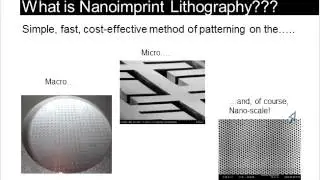 Nanoimprinting