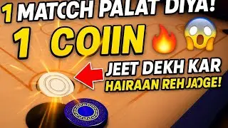Winzo Carrom Game Mein Hui Dhamaakedaar Jeet! 💥 Ek Coin Ne Palta Match | Official Guddu
