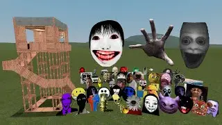 Too Much Nextbots And Nico's Nextbots Vs Towers In Garry's Mod | Jean backer