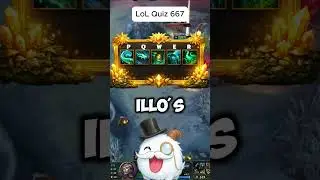 Guess all the ability that is not from the champions in this League Of Legend Quiz #leagueoflegends